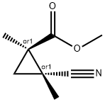 57234-25-0 Cyclopropanecarboxylic acid, 2-cyano-1,2-dimethyl-, methyl ester, trans- (9CI)