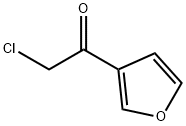 Ethanone, 2-chloro-1-(3-furanyl)- (9CI) 化学構造式