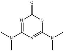 2H-1,3,5-Oxadiazin-2-one,  4,6-bis(dimethylamino)- 化学構造式