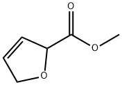 2-Furancarboxylic acid, 2,5-dihydro-, methyl ester (9CI) 化学構造式