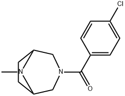 3-(p-Chlorobenzoyl)-8-methyl-3,8-diazabicyclo[3.2.1]octane|