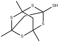 3,5,7-Trimethyl-2,4,6,8-tetrathiaadamantane-1-thiol|