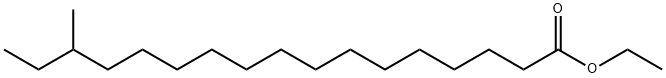 15-甲基十七烷酸乙酯, 57274-46-1, 结构式