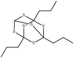 1,3,5-Tripropyl-2,4,6,8,9,10-hexathiaadamantane,57274-48-3,结构式