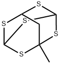 3-Methyl-2,4,6,8,9-pentathiaadamantane Struktur