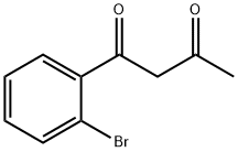 1-(2-BROMO-PHENYL)-BUTANE-1,3-DIONE 化学構造式