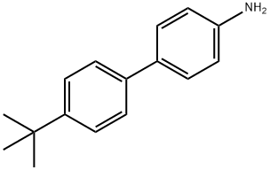 4'-叔丁基联苯-4-胺 结构式