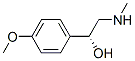 (1R)-1-(4-Methoxyphenyl)-2-(methylamino)ethanol Struktur