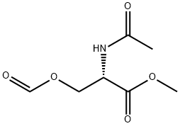 N-Acetyl-O-formyl-L-serine methyl ester,57289-21-1,结构式