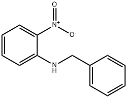 N-ベンジル-2-ニトロアニリン 化学構造式