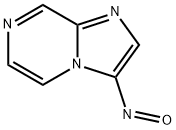 Imidazo[1,2-a]pyrazine, 3-nitroso- (9CI) Struktur