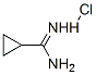 Cyclopropane-1-carboximidamide hydrochloride Structure