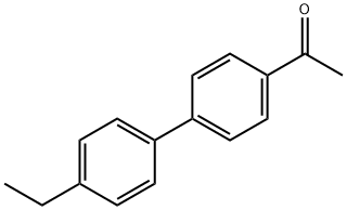 4-ACETYL-4'-ETHYLBIPHENYL Struktur