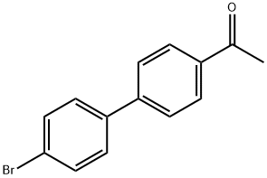 4-アセチル-4'-ブロモビフェニル 化学構造式