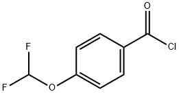 4-(二氟甲氧基)苯甲酰氯, 57320-63-5, 结构式