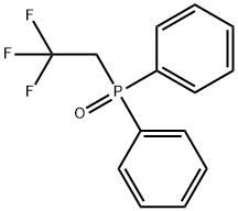 氧化二苯基(2,2,2-三氟乙基)膦, 57328-25-3, 结构式