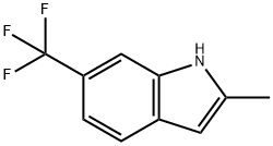 2-甲基-6-三氟甲基-吲哚,57330-48-0,结构式