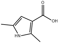 2,5-DIMETHYLPYRROLE-3-CARBOXYLIC ACID Struktur