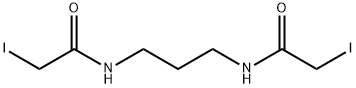 N,N'-Trimethylenebis(iodoacetamide) Structure