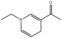 Ethanone, 1-(1-ethyl-1,4-dihydro-3-pyridinyl)- (9CI),57355-63-2,结构式