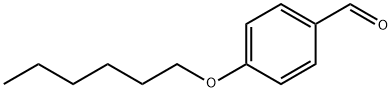 4-(ヘキシルオキシ)ベンズアルデヒド 化学構造式