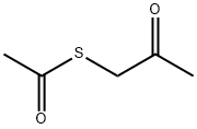 Ethanethioic acid, S-(2-oxopropyl) ester (9CI) 化学構造式