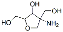 Pentitol,  2-amino-1,4-anhydro-2-deoxy-2-C-(hydroxymethyl)-  (9CI) Structure