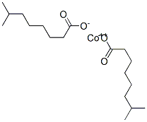 isononanoic acid, cobalt salt Structure