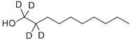1-癸醇-D4, 57367-97-2, 结构式