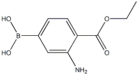 Benzoic acid, 2-amino-4-borono-, 1-ethyl ester (9CI),573675-99-7,结构式