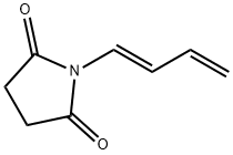 Succinimide, N-1,3-butadienyl-, trans- (7CI) Structure