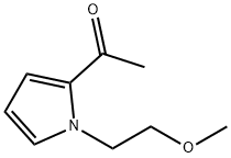 Ethanone, 1-[1-(2-methoxyethyl)-1H-pyrrol-2-yl]- (9CI) 化学構造式