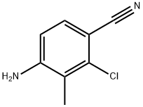 Benzonitrile, 4-chloro-3,5-bis(trifluoromethyl)- Structure