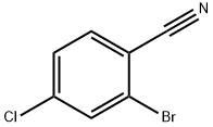 2-溴-4-氯苯腈,57381-49-4,结构式
