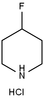 4-FLUOROPIPERIDINE HYDROCHLORIDE Structure