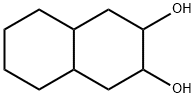 十氢-2,3-萘二醇, 57397-07-6, 结构式