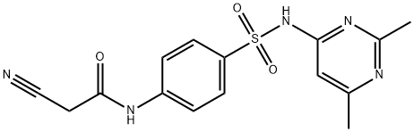 2-cyano-N-(4-{[(2,6-dimethylpyrimidin-4-yl)amino]sulfonyl}phenyl)acetamide|2-氰基-N-[4-[(2,6-二甲基嘧啶-4-基)氨基磺酰基]苯基]乙酰胺