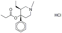 β-Meprodine Hydrochloride Struktur
