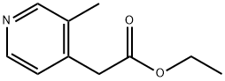 2-(3-甲基吡啶-2-基)乙酸乙酯, 57408-46-5, 结构式