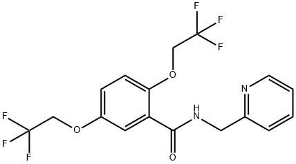 氟卡尼杂质E, 57415-36-8, 结构式