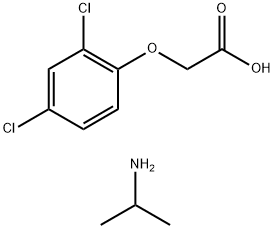 2-(2,4-dichlorophenoxy)acetate: propan-2-ylazanium Struktur