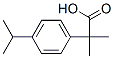 Benzeneacetic acid, -alpha-,-alpha--dimethyl-4-(1-methylethyl)- (9CI) Structure