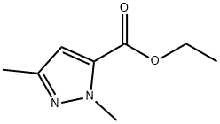 1,3-二甲基-1H-吡唑-5-甲酸乙酯, 5744-40-1, 结构式