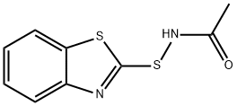 Acetamide, N-(2-benzothiazolylthio)- (9CI) Structure
