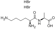 LYS-ALA DIHYDROBROMIDE Structure