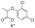 potassium 2-(2,4-dichlorophenoxy)propionate Structure