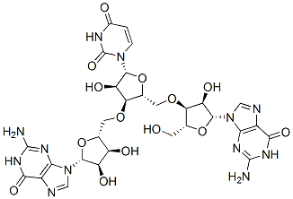 guanylyl-(3'->5')-uridylyl-(3'->5')-guanosine|GUANYLYL-(3'→5')-URIDYLYL-(3'→5')-GUANOSINE
