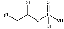 半胱胺磷酸酯,5746-40-7,结构式
