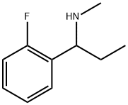 (RS)-N-[1-(2-FLUOROPHENYL)PROPYL]METHYLAMINE, 98% MIN. 结构式