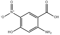 Benzoic acid, 2-amino-4-hydroxy-5-nitro- (9CI) Structure